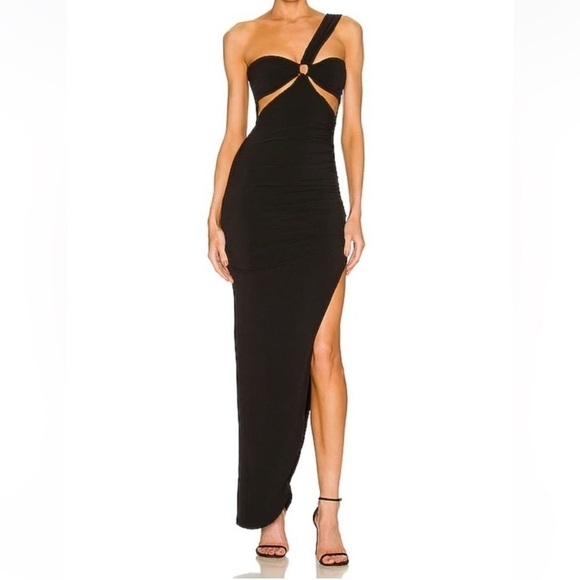 REVOLVE Dresses & Skirts - Revolve Nookie Small Riley Ring Maxi Black NWT MSRP $269 sold out online